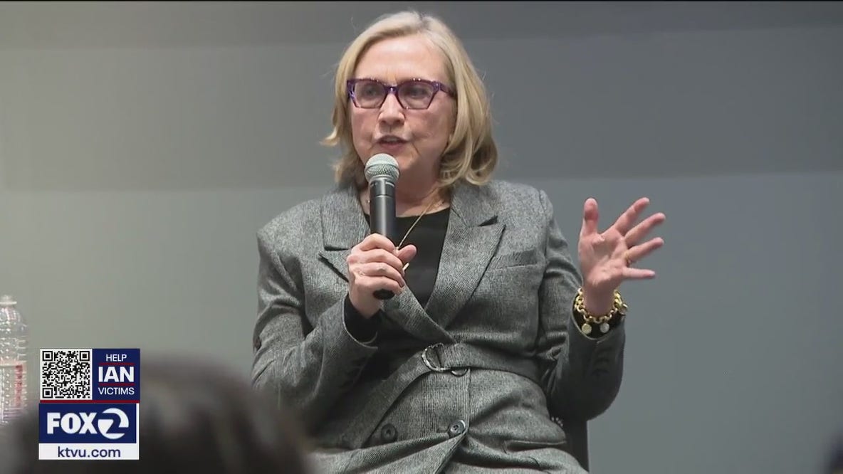 Hillary Clinton campaigns in San Francisco for abortion-rights measure, Prop. 1
